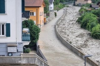 La Navizence à Chippis